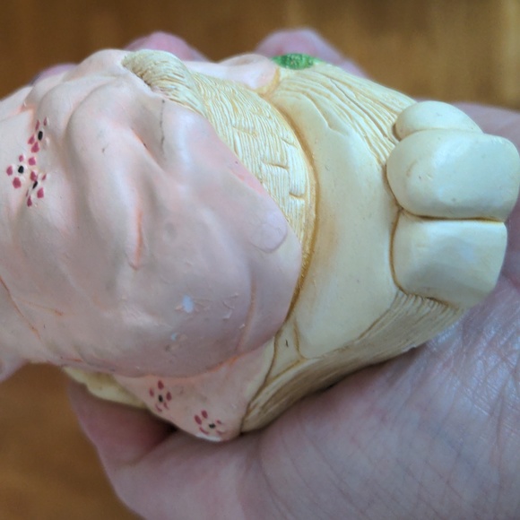 ❤️ Pepiware Bunny Rabbit CHERUB sleeps under pink covers - Picture 6 of 8